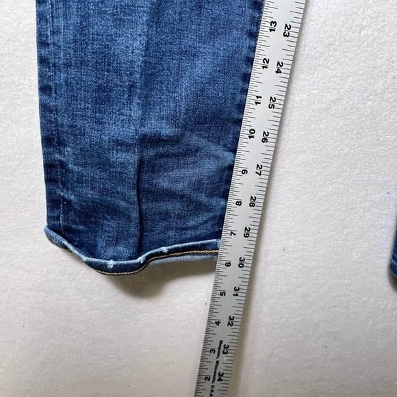 American Eagle Extreme Flex 4 Slim Jeans Men’s 33/32 Blue Denim Faded Look 2211 - Picture 6 of 10